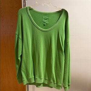 Aerie Vibrant Green sweatshirt